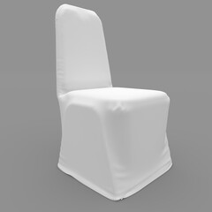 3d render Banquet Chair design element Furniture