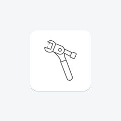 Socket Wrench, vector, pixel perfect, illustrator file