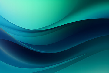 A dreamy abstract interpretation of the Northern Lights, soft glowing waves of green and blue,gradient abstract background
