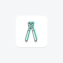 Wire Stripper, vector, pixel perfect, illustrator file