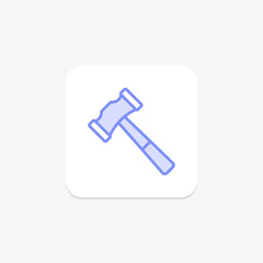Hammer, vector, pixel perfect, illustrator file