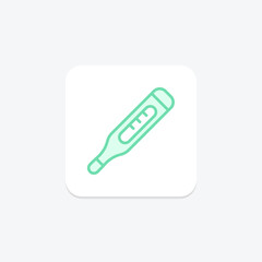 Thermometer, vector, pixel perfect, illustrator file