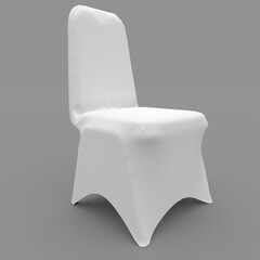 3d render Banquet Chair design element Furniture