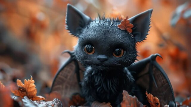 cute hellowen bat