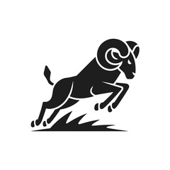 Leaping Ram Mountain Icon