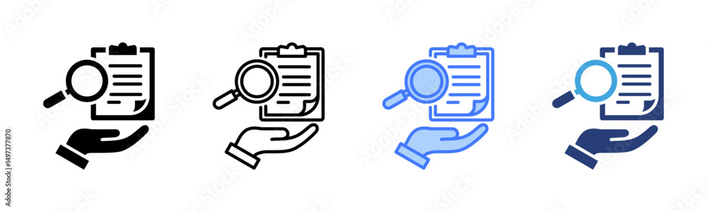 Poster Control icon sheet multiple style collection