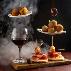 Elevated Tapas with Wine