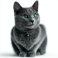 ロシアンブルー猫