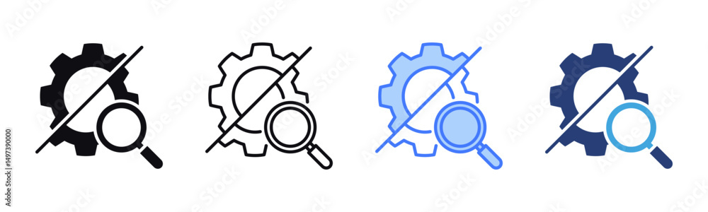Poster Breakdown icon sheet multiple style collection