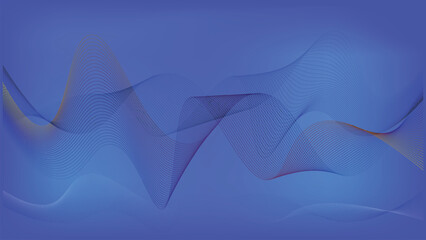 dark blue wave abstract background