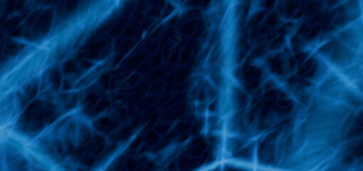 Abstract dark blue energy veins