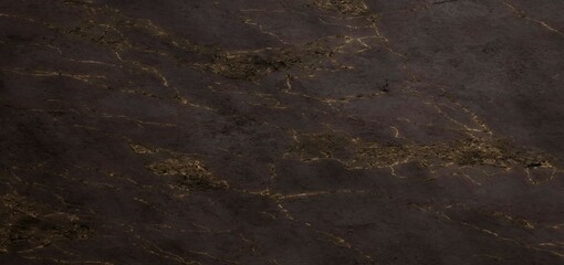 Dark brown stone with subtle gold veins