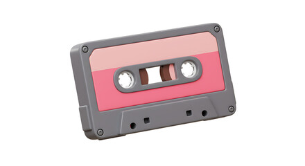 Obraz premium Retro Cassette Tape Audio Entertainment