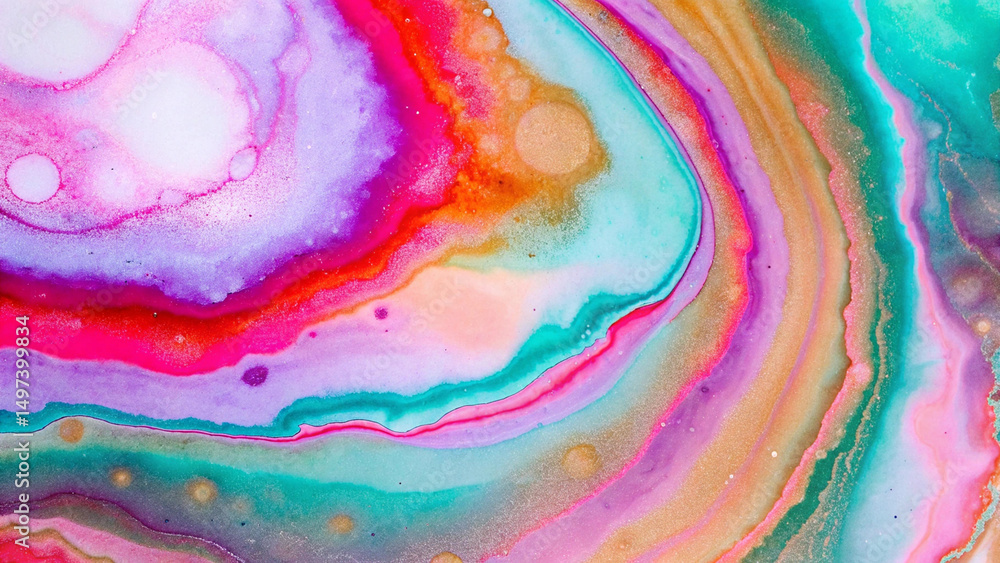 Poster abstract background gradient color