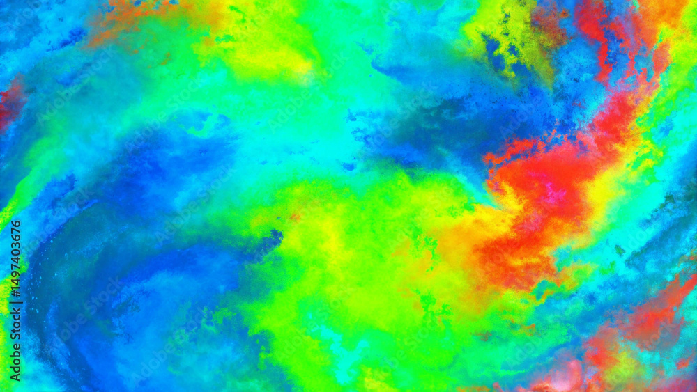 Poster abstract background gradient color
