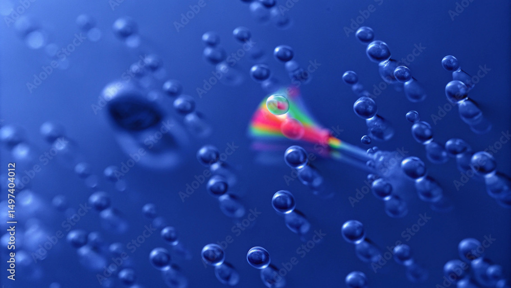 Poster abstract background gradient color