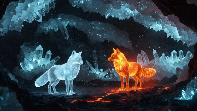 the fire in the forest