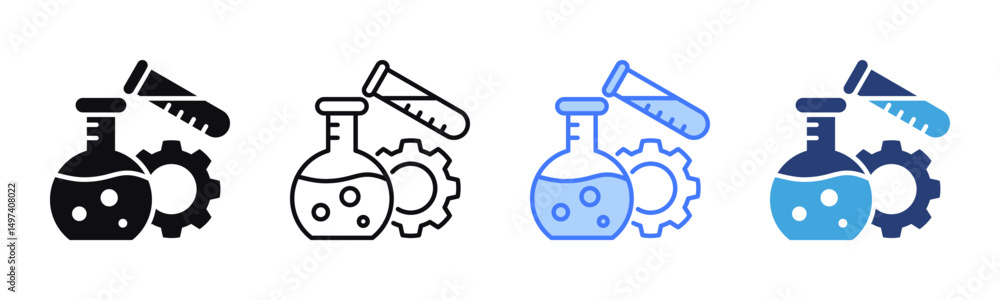 Poster Experiment icon sheet multiple style collection