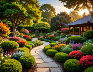 Obraz premium garden plan2