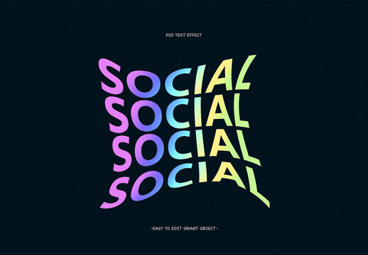 Wavy Text Effect