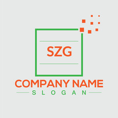 Abstract logo design background template