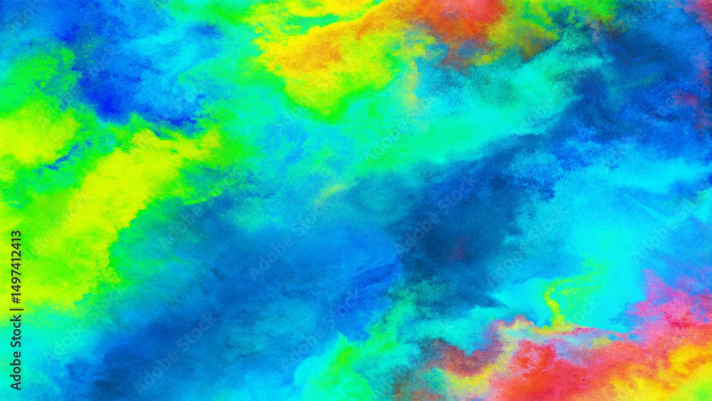 Poster abstract background gradient color