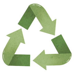 green recycle symbol