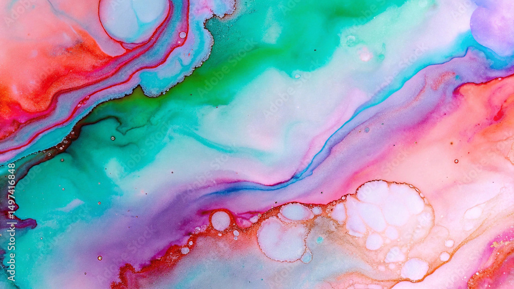 Poster abstract background gradient color