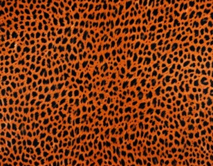 Vibrant orange and black repeating leopard skin pattern  ,  cheetah,  leopard,  texture