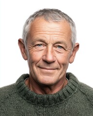Obraz premium Smiling Senior Man Portrait