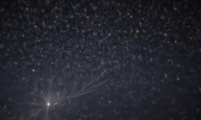 Diamond-like stars scattered on a dark, velvety sky , nebula, stargazing