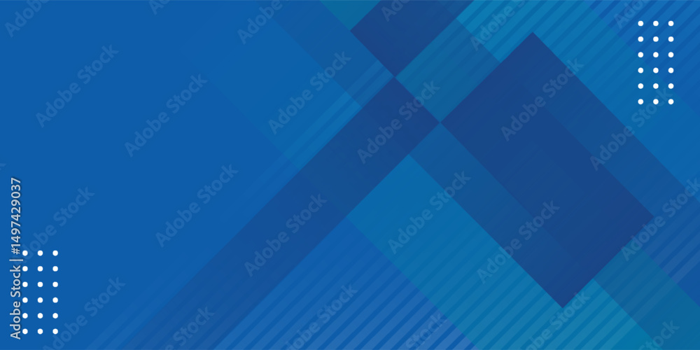 Poster abstract stripe blue background with dynamic effect. motion vector illustration with white lines dec