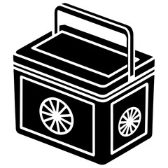 milk box vector illustration