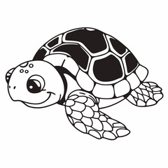 turtle vector illustration