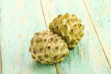 Ripe sweet juicy anona fruit