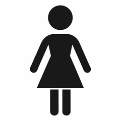 woman toilet sign