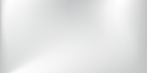 modern silver foil background with metal mirror texture. gradient surface with light gloss. Vector aluminum grey sheet with reflection abstract