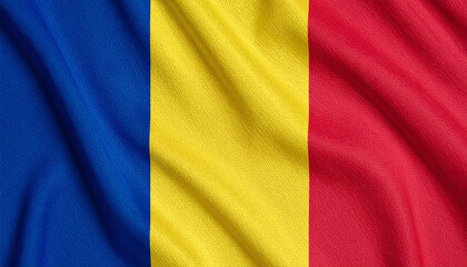 Obraz premium National flag of Romania. Constitution Day. Banner for celebrating Independence Day.