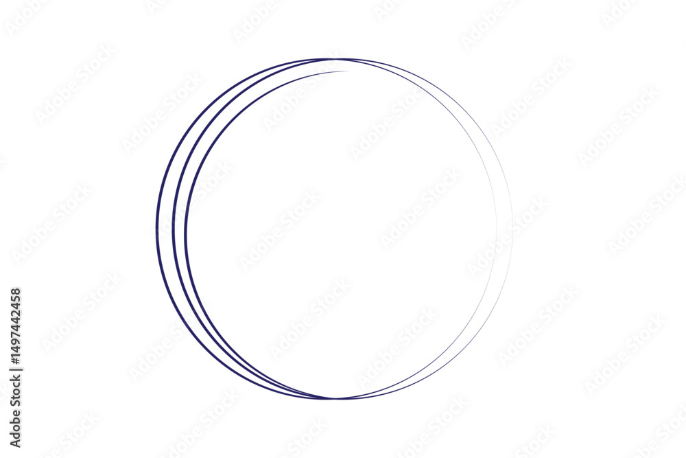 Poster hand drawn circle highlighter set. circle, pen draw. vector marker circular lines, doodle round circ
