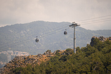 Cable cars in Turkey