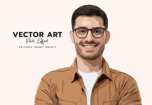 Vector Art Photo Effect