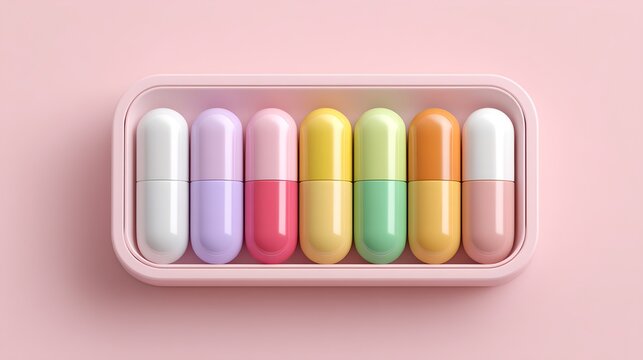 Organized weekly pill organizer with days of the week clearly labeled for easy medication management