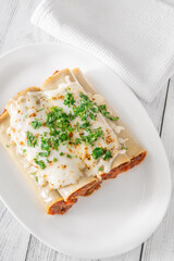 Oven-Baked Cannelloni Stuffed with Savory Bolognese and Covered in Golden Mozzarella