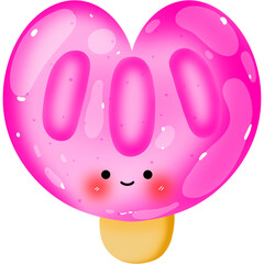 Kawaii popsicles png