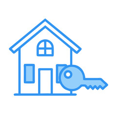 Find your dream home: house key real estate property search and secure your new residence today online now on transparent background