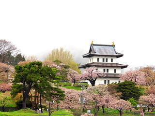 Hokkaido's tourist destination roadside station, Matsumae Castle
