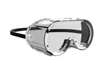 Safety Goggles Adjustable Lightweight Anti-Fog Protective Safety Glasses Eye Protection, Clear safety glasses with transparent lenses black temples, offering eye protection protective equipment PNG