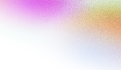 Obraz premium Abstract colorful gradient background with textured effect and black corner.