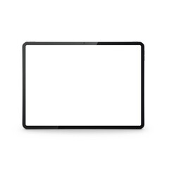 tablet isolated on white background