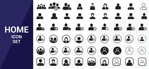 Profile user icon desig for ui and app